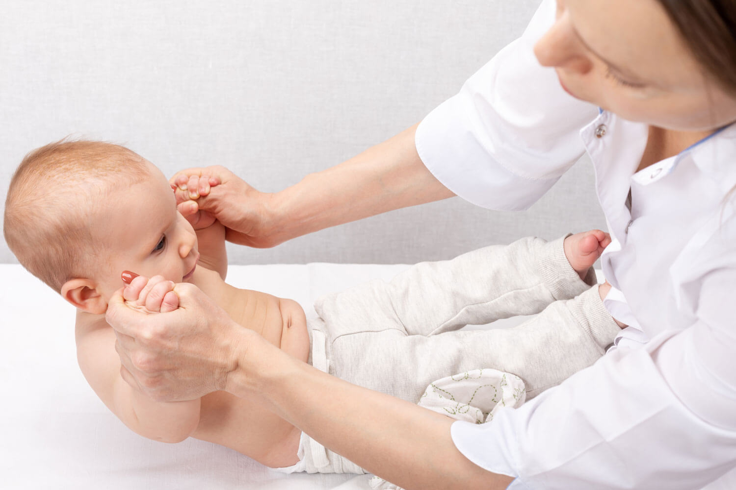 Physical therapy for infants